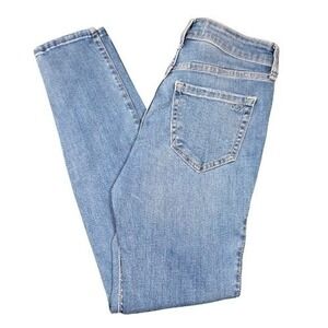 Hollister 4R/27R Womens High Rise Super Skinny Jeans Medium Wash Tuck in Boots
